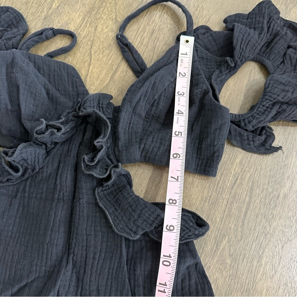 MAJORELLE Black Ruffled Dress - Picture 7 of 10